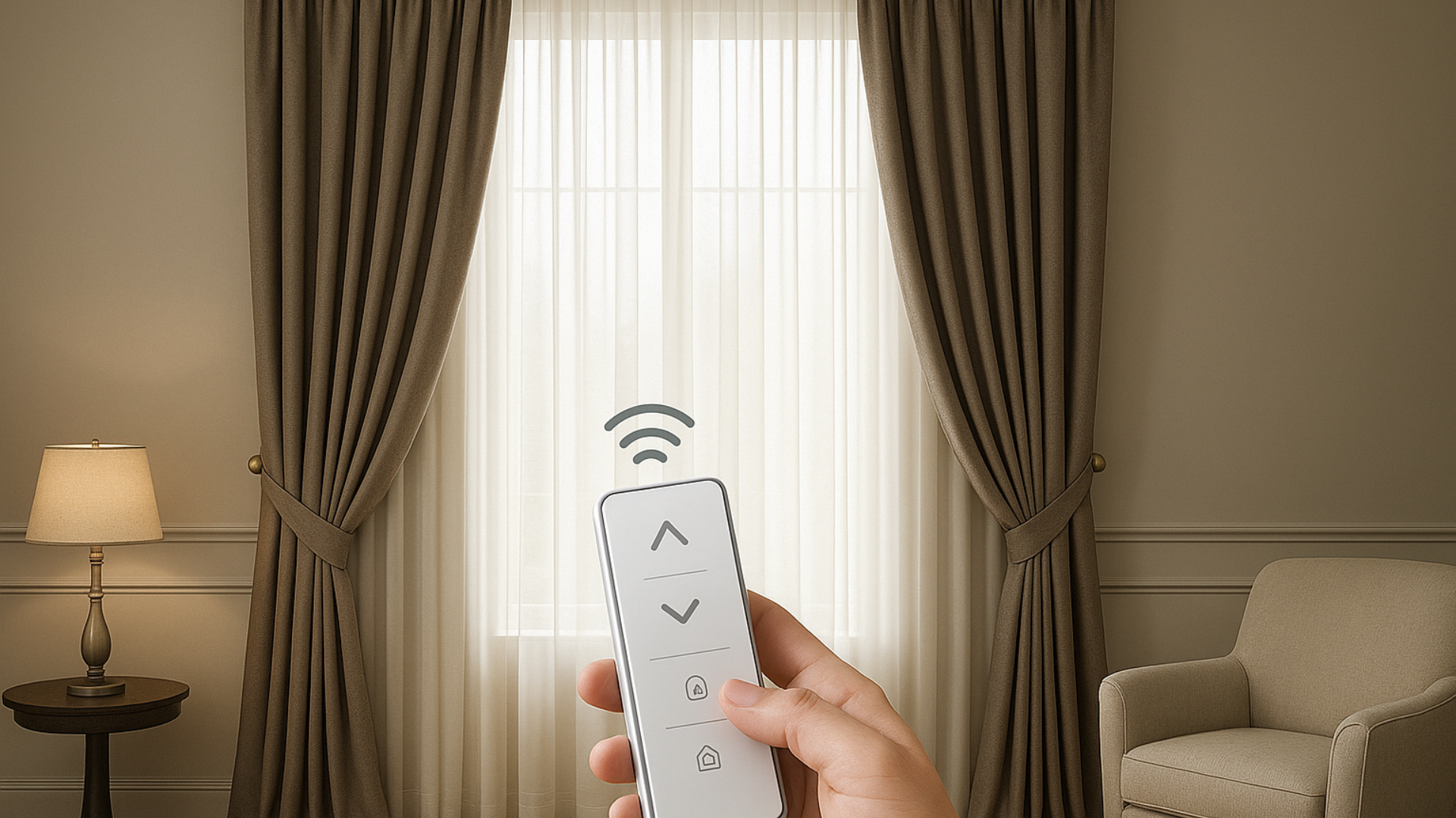 Customized and Motorized Curtains Pune